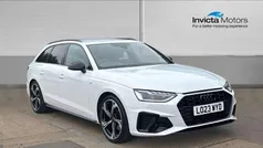 White Used 2023 Audi A4 Black Edition Estate | £27,250 (Fair price)