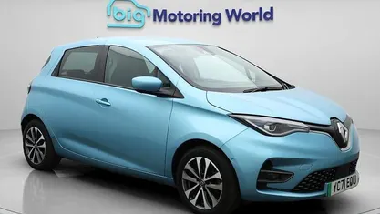 Used Renault Zoe GT-Line 100 kW (136 HP) 2021 Blue Hatchback