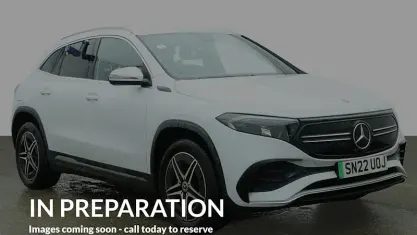 Used Mercedes EQA250 AMG line 139 kW (190 HP) 2022 White SUV