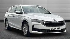 White New 2024 Skoda Octavia SE Technology Estate | £23,995 (Good price)