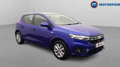 Used Dacia Sandero Expression 91 HP (66 kW) 2023 Blue Hatchback