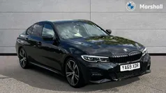 Black sapphire Used 2020 BMW 320 M Sport Sedan | £20,848 (Fair price)