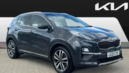 Used Kia Sportage 136 HP (100 kW) 2021 Grey SUV