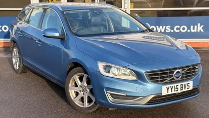 Blue Used 2015 Volvo V60 SE Lux Estate | £7,995 (Good price)
