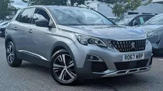 Grey Used 2017 Peugeot 3008 Allure SUV | £11,190 (Fair price)