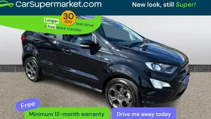 Begagnad Ford Ecosport ST-Line 125 HK (91 kW) 2022 Svart SUV