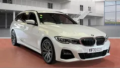 White Used 2021 BMW 320 M Sport Estate | £24,000 (Fair price)