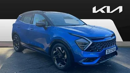 Blue Used 2022 Kia Sportage GT-Line S SUV | £25,759 (Fair price)