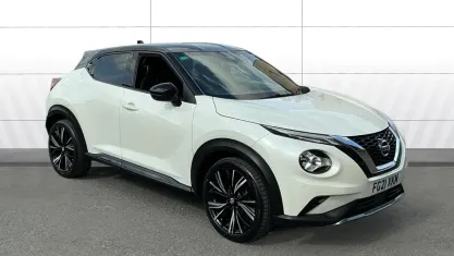 Used Nissan Juke Tekna+ 114 HP (83 kW) 2021 White SUV