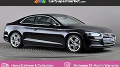 Black Used 2018 Audi A5 S-Line Coupe | £13,697 (Fair price)