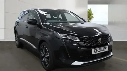 Used Peugeot 5008 Premium 131 HP (96 kW) 2021 Black SUV