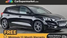 Black Used 2020 Ford Focus ST-Line Hatchback | £11,497 (Fair price)