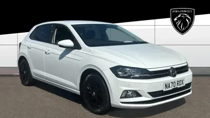 Used VW Polo Match 80 HP (58 kW) 2020 White Hatchback