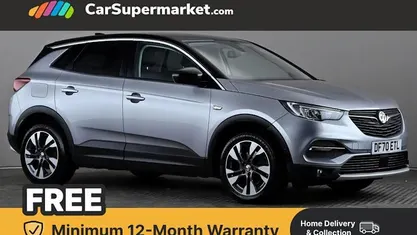 Used Vauxhall Grandland X SRi 131 HP (96 kW) 2021 Grey SUV