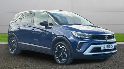 Blue Used 2021 Vauxhall Crossland Elite SUV | £12,799 (Fair price)