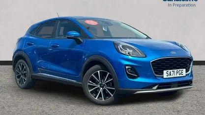 Used Ford Puma Titanium 125 HP (91 kW) 2022 Blue SUV