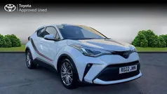 White Used 2022 Toyota C-HR SUV | £20,959 (Fair price)