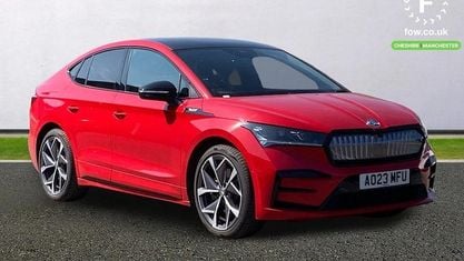 Usado Skoda Enyaq iV vRS 219 kW (299 HP) 2023 Vermelho SUV