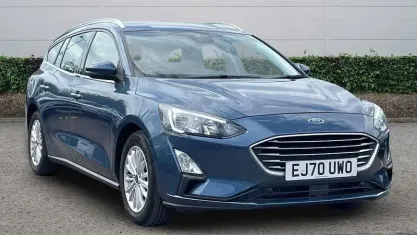 Used Ford Focus Titanium 125 HP (91 kW) 2020 Blue Estate