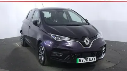 Used Renault Zoe GT-Line 100 kW (136 HP) 2020 Mauve/purple Hatchback