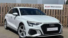 Glacier white Used 2023 Audi A3 S-Line Hatchback | £22,999 (Fair price)