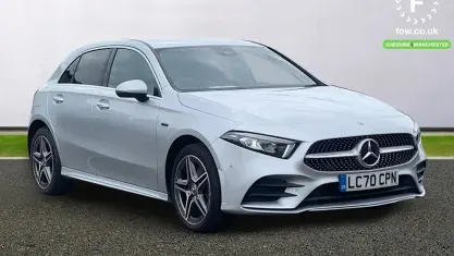 Used Mercedes A250 Executive 218 HP (160 kW) 2020 Silver Hatchback