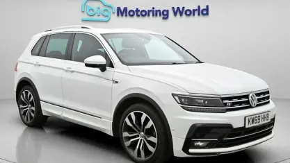 Used VW Tiguan R-line 150 HP (110 kW) 2020 White SUV
