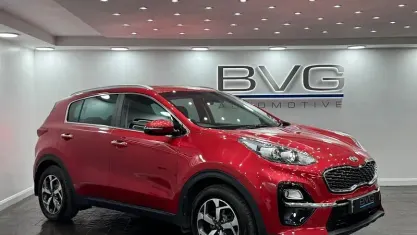 Used Kia Sportage 136 HP (100 kW) 2019 Red SUV