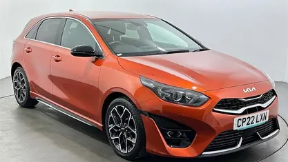 Used Kia Ceed GT-Line 160 HP (117 kW) 2022 Orange Hatchback