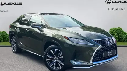 Używany Lexus RX450h 313 KM (230 kW) 2021 Zielony SUV