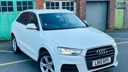 Used Audi Q3 Design 150 HP (110 kW) 2015 White SUV