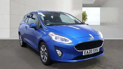 Used Ford Fiesta Trend 75 HP (55 kW) 2020 Blue Hatchback