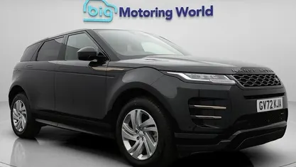 Begagnad Land Rover Range Rover evoque R-Dynamic 309 HK (227 kW) 2022 Svart SUV