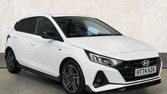 White Used 2024 Hyundai i20 N Line Hatchback | £17,899 (Fair price)