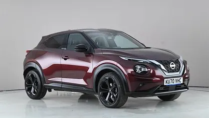 Used Nissan Juke Tekna 117 HP (86 kW) 2020 Red SUV