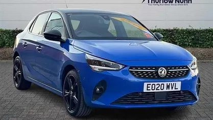 Used Vauxhall Corsa Elite 101 HP (74 kW) 2020 Blue Hatchback