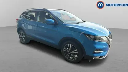 Used Nissan Qashqai N-Connecta 160 HP (117 kW) 2019 Blue SUV