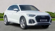 White Used 2021 Audi Q5 S-Line SUV | £30,683 (Fair price)