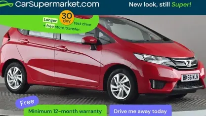 Usado Honda Jazz SE 102 HP (75 kW) 2016 Vermelho Citadino