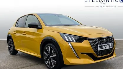 Yellow Used 2022 Peugeot 208 GT Hatchback | £13,713 (Fair price)