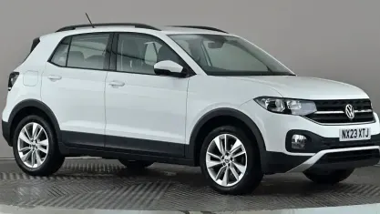 Used VW T-Cross SE 95 HP (69 kW) 2023 White SUV