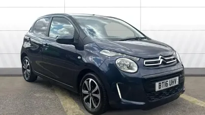 Used Citroën C1 Flair 82 HP (60 kW) 2016 Blue Hatchback