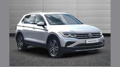 Silver Used 2021 VW Tiguan Elegance SUV | £24,150 (Fair price)