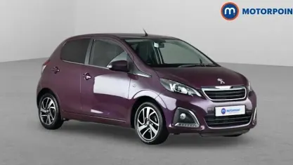 Used Peugeot 108 Allure 82 HP (60 kW) 2017 Mauve/purple Hatchback