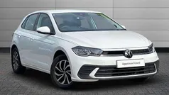White Used 2023 VW Polo Life Hatchback | £16,895 (Fair price)