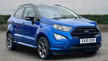 Used Ford Ecosport ST-Line 140 HP (102 kW) 2019 Blue SUV