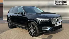 Metallic black sapphire Used 2019 Volvo XC90 Inscription SUV | £29,107 (Fair price)