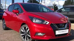 Red Used 2022 Nissan Micra Tekna Hatchback | £12,699 (Fair price)