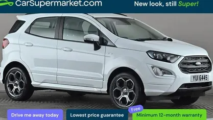Used Ford Ecosport ST-Line 125 HP (91 kW) 2022 White SUV