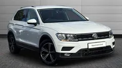 White Used 2018 VW Tiguan SE SUV | £15,340 (Fair price)